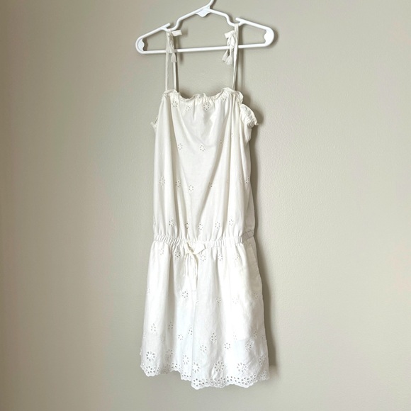 GAP Eyelet White Romper - Picture 4 of 6